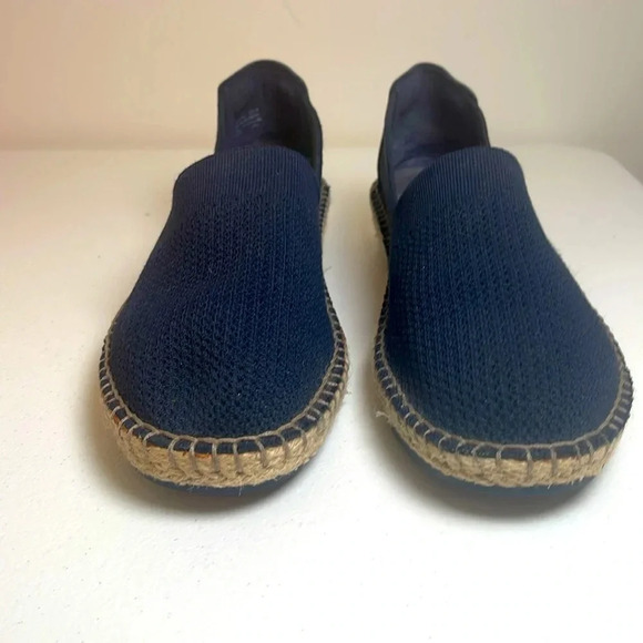 Cole Haan Women Navy Cloudfeel Stitchlite Espadrille Loafer 10.5 - Picture 3 of 7